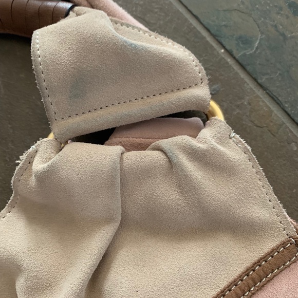 Juicy Couture suede purse with leather handles - Picture 5 of 8